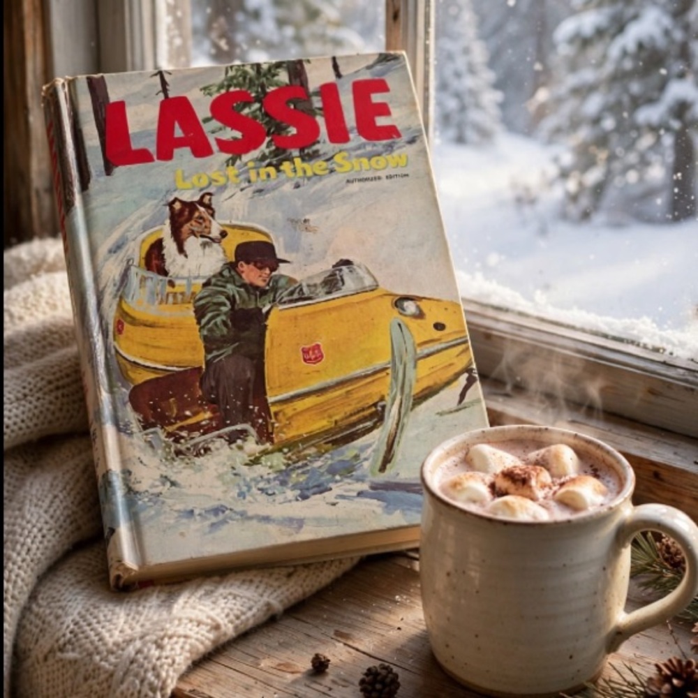 Lassie: Lost in the Snow Steve Frazee Authorized Edition 1969 Hardcover